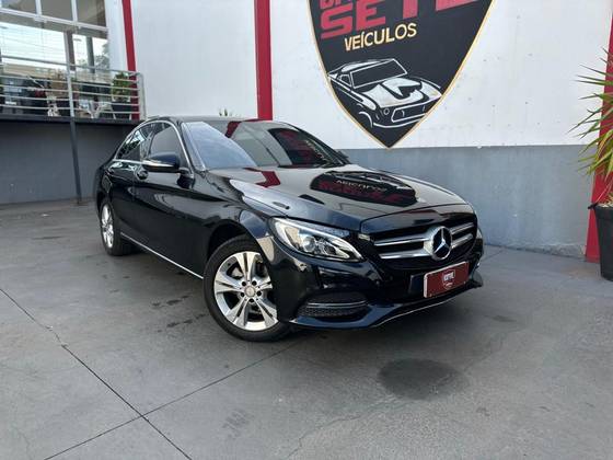 MERCEDES-BENZ C 180 1.6 CGI 16V TURBO GASOLINA 4P AUTOMÁTICO MERCEDES-BENZ C 180 1.6 CGI 16V TURBO GASOLINA 4P AUTOMÁTICO